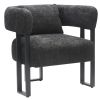 SCARLET-ACCENT CHAIR-CHARCOAL