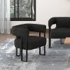 SCARLET-ACCENT CHAIR-CHARCOAL