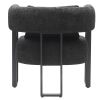 SCARLET-ACCENT CHAIR-CHARCOAL
