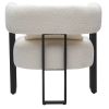 SCARLET-ACCENT CHAIR-IVORY