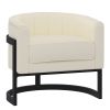 ZHURI-ACCENT CHAIR-IVORY