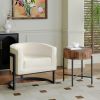 ZHURI-ACCENT CHAIR-IVORY