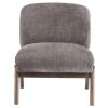LISSON-ACCENT CHAIR-DARK TAUPE