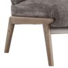 LISSON-ACCENT CHAIR-DARK TAUPE
