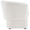 SHERI-ACCENT CHAIR-WHITE BOUCLE