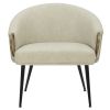 ZITA-ACCENT CHAIR-IVORY
