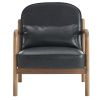 FANI-ACCENT CHAIR PU-BLACK