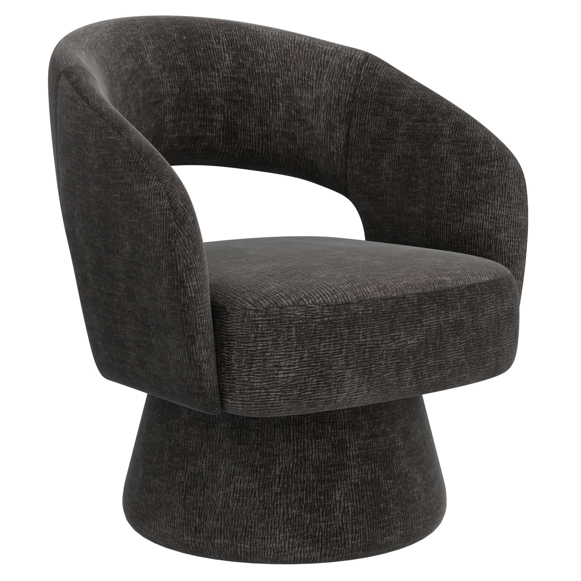 SANTO-ACCENT CHAIR-CHARCOAL