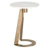 DEVAS-ACCENT TABLE-WHITE