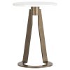 DEVAS-ACCENT TABLE-WHITE
