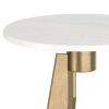 DEVAS-ACCENT TABLE-WHITE