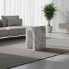 ATTICUS-ACCENT TABLE-BULGARI WHITE