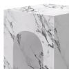 ATTICUS-ACCENT TABLE-BULGARI WHITE