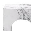 ATTICUS-ACCENT TABLE-BULGARI WHITE