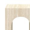 ATTICUS-ACCENT TABLE-TRAVERTINE