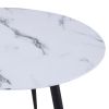 Emery-Accent Table-White