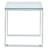 ZEVON-ACCENT TABLE-SILVER