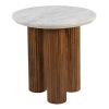 JILSA-ACCENT TABLE-WALNUT