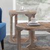 AVNI-ACCENT TABLE-DISTRESSED NATURAL