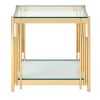 ESTREL-ACCENT TABLE LARGE-GOLD