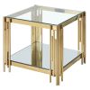 ESTREL-ACCENT TABLE LARGE-GOLD