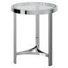 Strata-Accent Table-Chrome