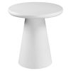 GALIO-ACCENT TABLE-WHITE