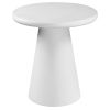 GALIO-ACCENT TABLE-WHITE