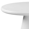 GALIO-ACCENT TABLE-WHITE