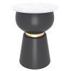 ALORA-ACCENT TABLE-WHITE