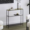 Izzy-Console Table-Antique Gold_Black
