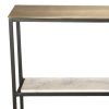Izzy-Console Table-Antique Gold_Black