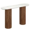 JILSA-CONSOLE TABLE-WALNUT