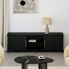 CAMDEN-MEDIA CABINET-BLACK