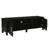 CAMDEN-MEDIA CABINET-BLACK