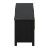 CAMDEN-MEDIA CABINET-BLACK