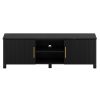 CAMDEN-MEDIA CABINET-BLACK
