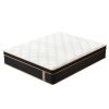 10" Queen Plush Hybrid Mattresses with Independently Encased Coils & Gel Memory Foam, Fiberglass-Free, Motion Isolation-Edge Support
