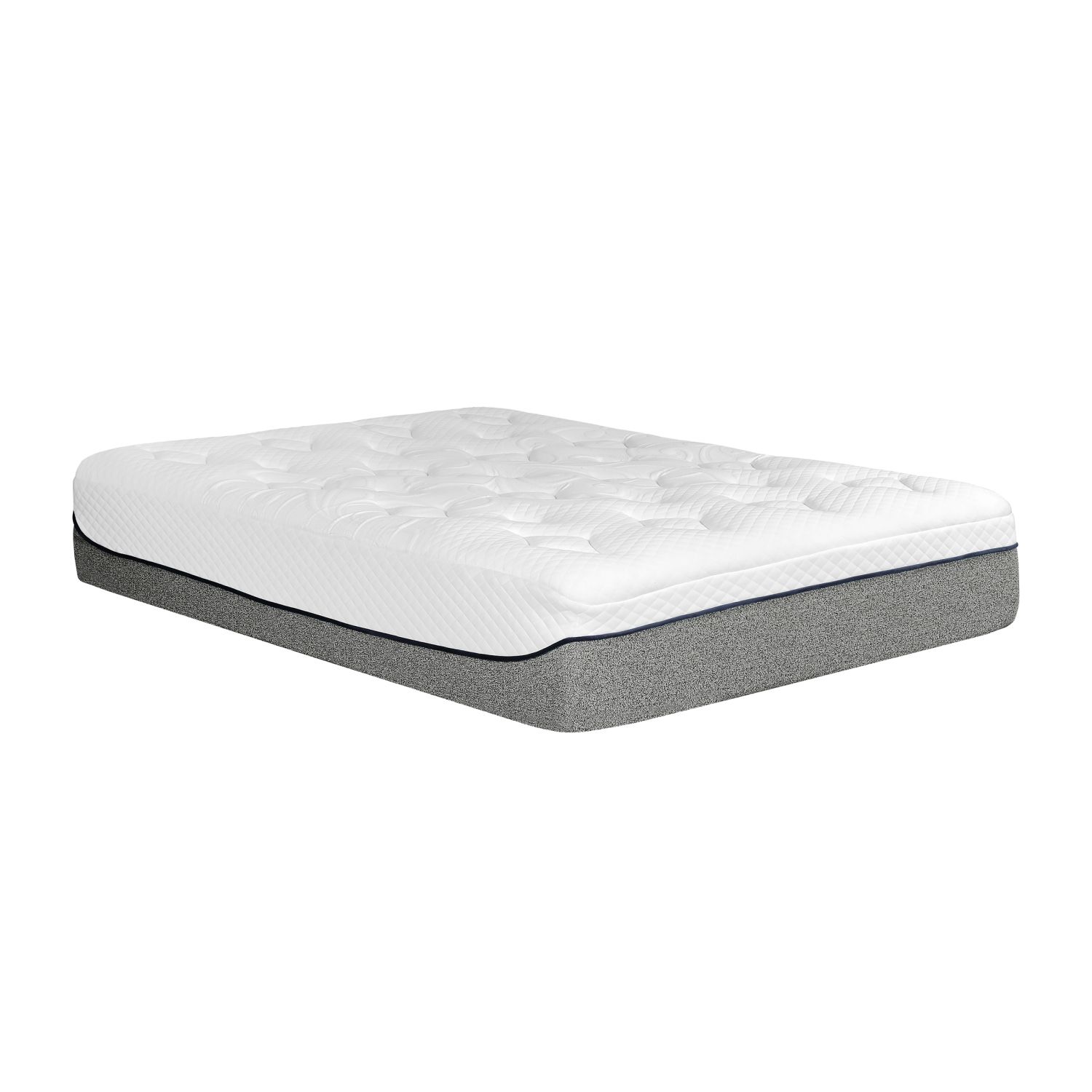 13 in. Plush King Size Gel Memory Foam Mattress, Cooling Technology, Pressure Relief Bed Mattress in a Box, White