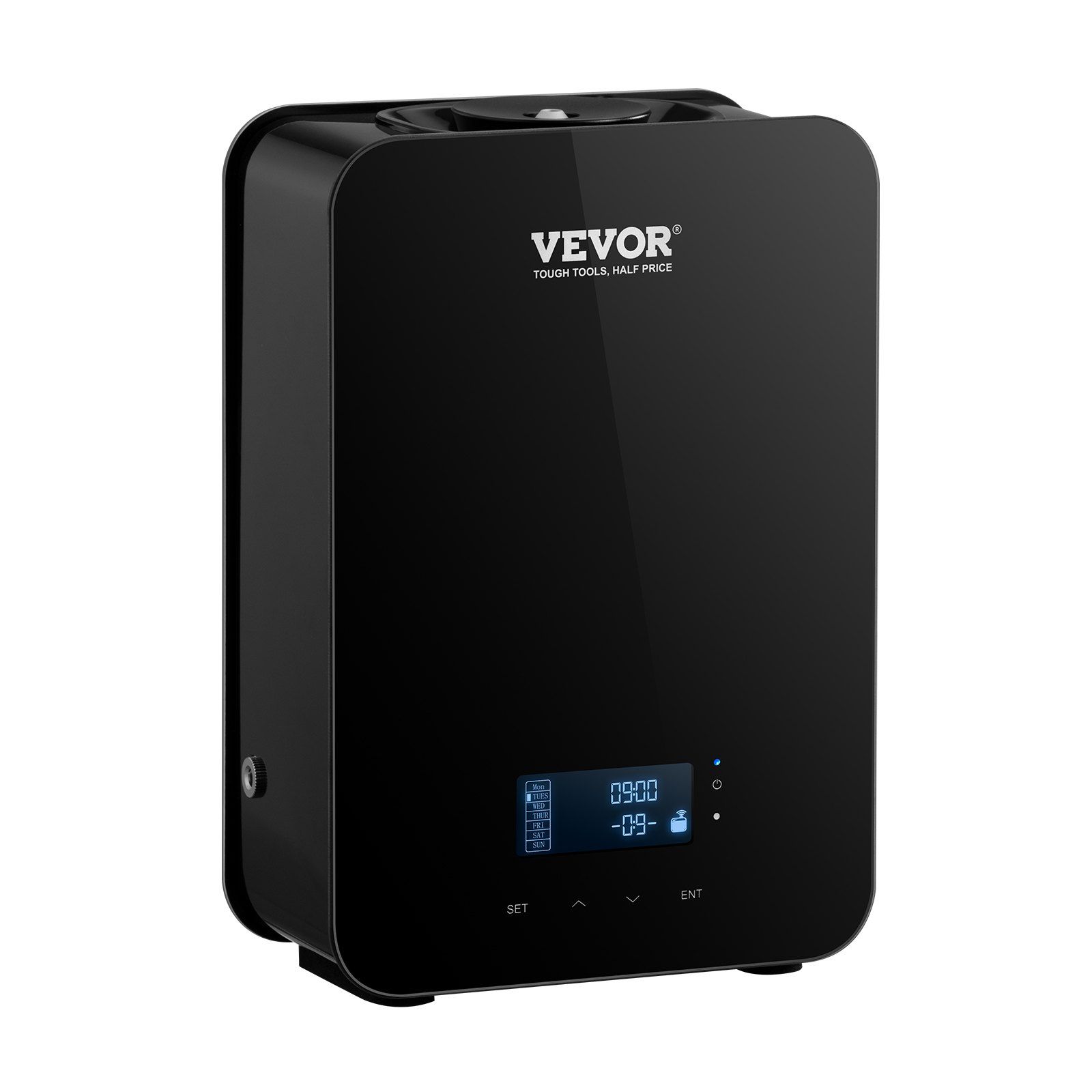 VEVOR Scent Air Machine, 180ml Bluetooth Smart Essential Oil Diffuser, 2000sq.ft Waterless HVAC Scent Diffuser with Cold Air Technology