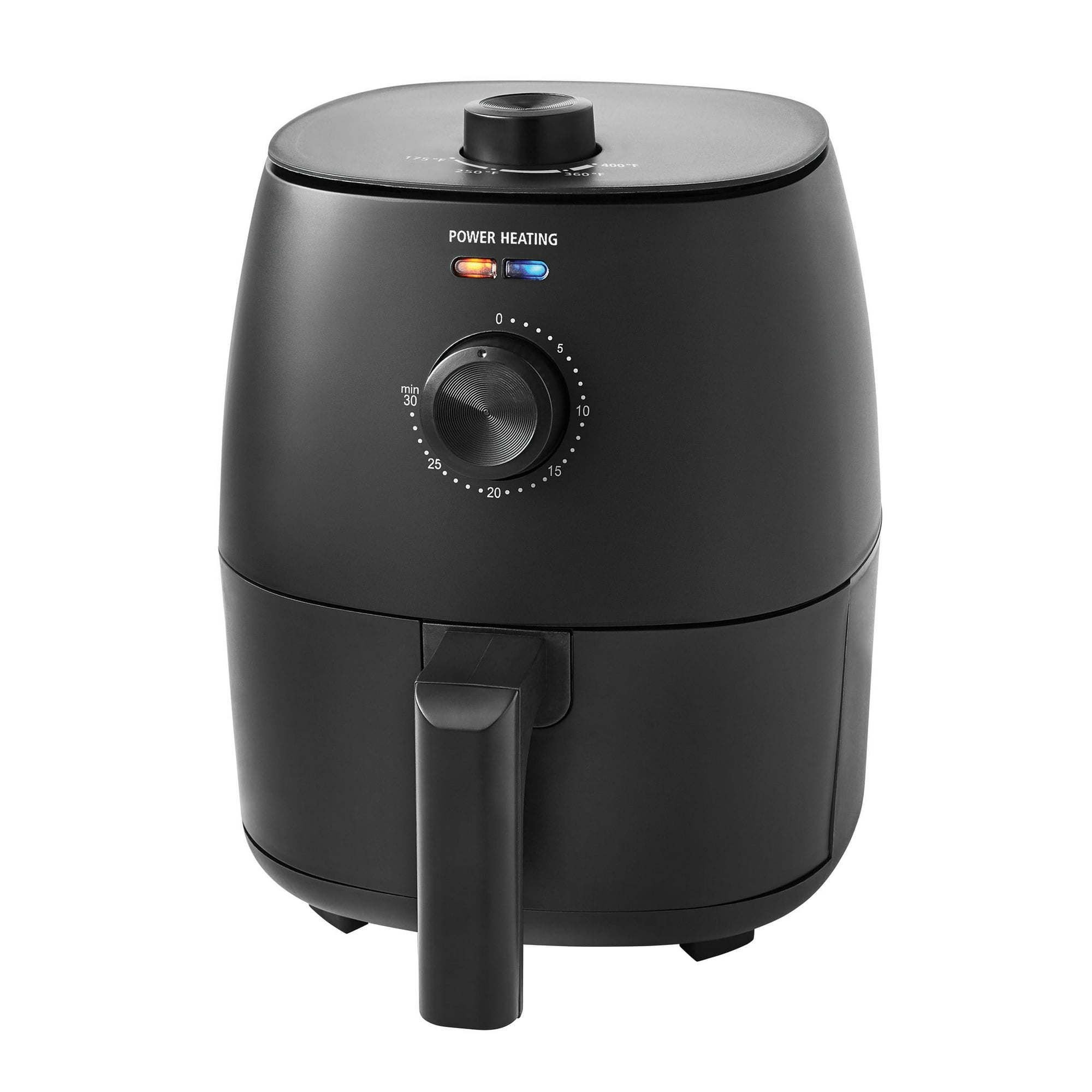 2.2 QT Air Fryer, Black - Automatic Shutoff, Nonstick