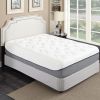 13 in. Plush King Size Gel Memory Foam Mattress, Cooling Technology, Pressure Relief Bed Mattress in a Box, White