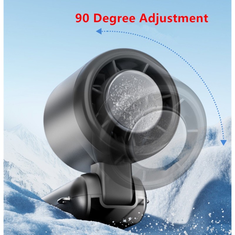 Handheld Portable Hight-Speed Fan With Ice Cooler Speed Type-C Rechargeable (Option: A)