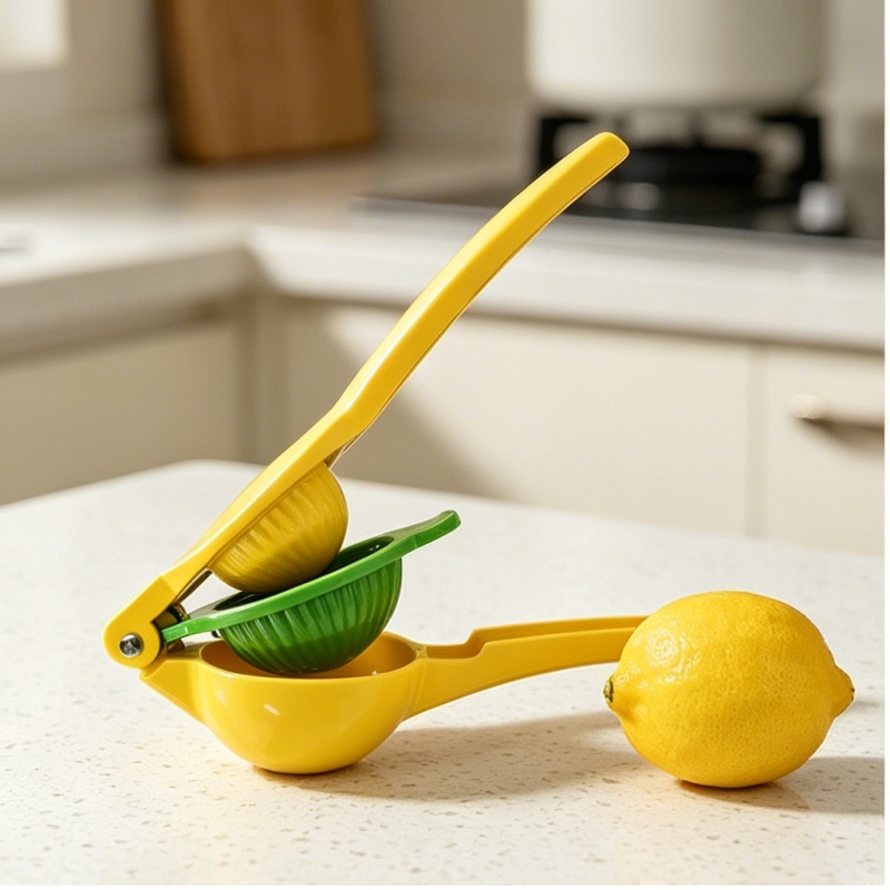 Heavy-Duty Metal Lemon Squeezer & Lime Juicer Manual Citrus Hand Press Fruit Extractor Kitchen (Option: 1Pc)