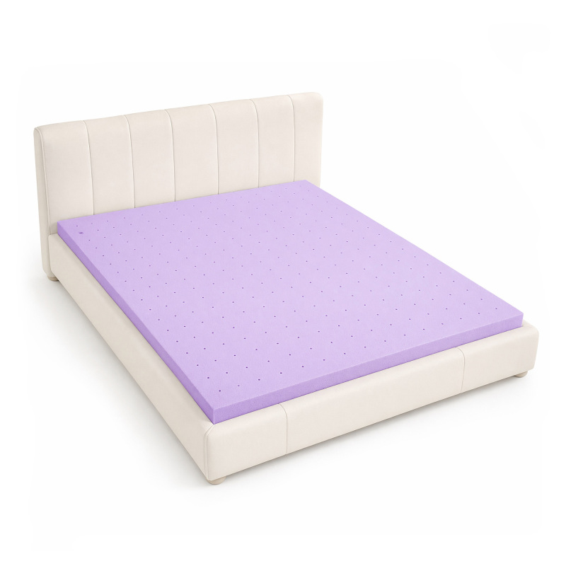 Memory Foam Cooling Gel Vortex-filled Mattress Pad (Option: 1D5CK)