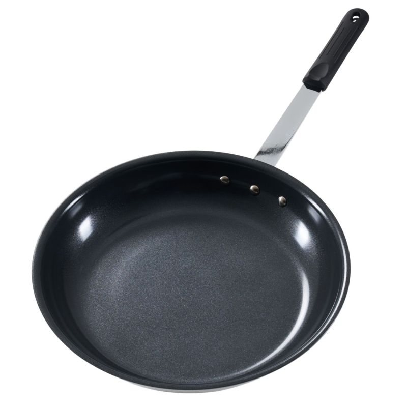 Ceramic Nonstick Egg Pan, Aluminum Frying Pan With Stainless Steel Base, Oven Safe, Dishwasher Safe Skillet (Option: Black 8IN)