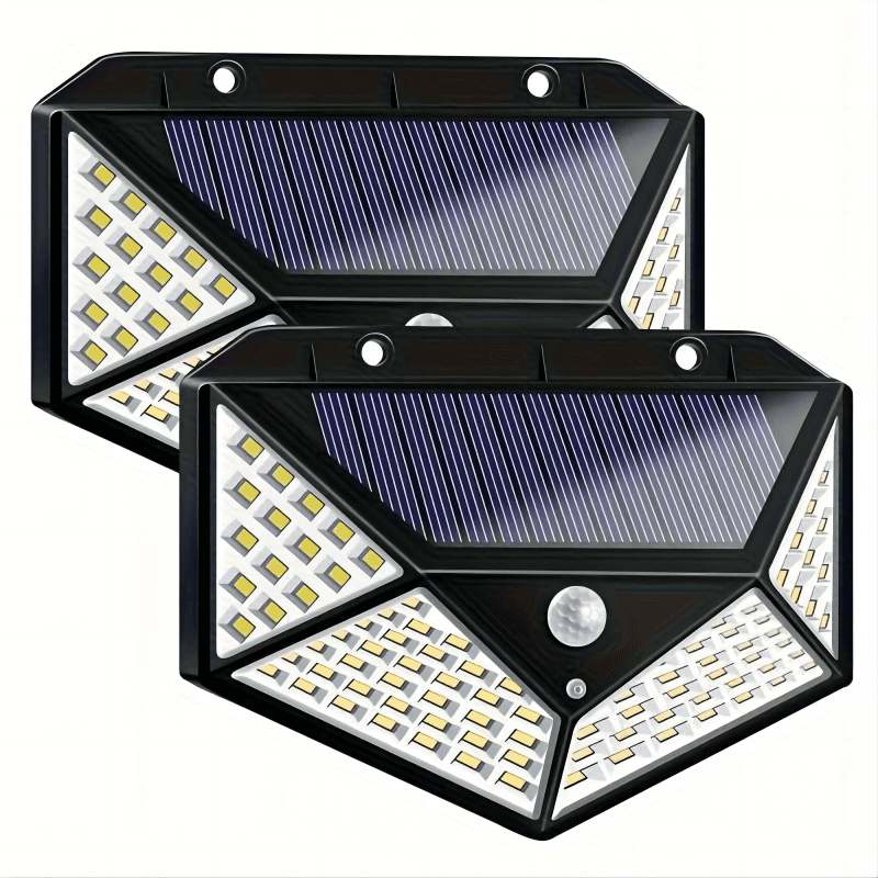 Solar Outdoor 4-sided Lights (Option: A93141)