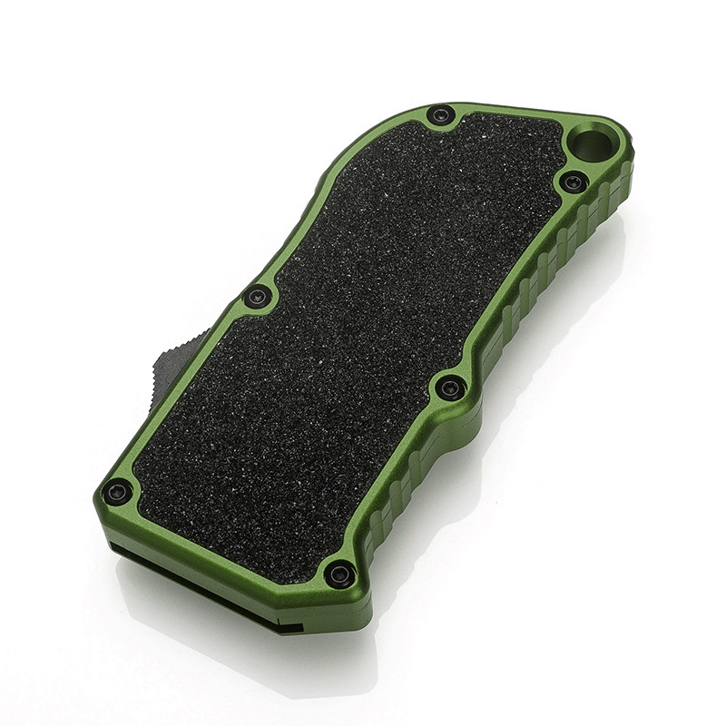 Aluminum Retractable Multi-Purpose Knife, Includes 5 Spare Blades -Quick Replacement, EDC Tool Pocket Knife (Option: Green)