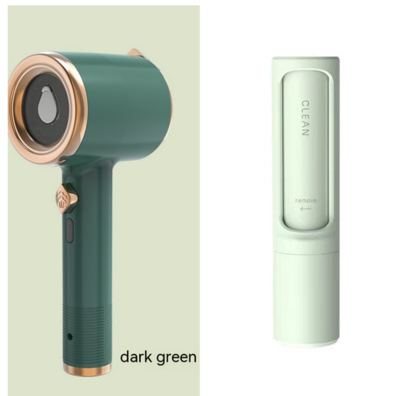 Mini Portable Handheld Garment Steamer Fabric Steam Iron For Clothes Travel Home Appliances Vertical US Plug Ironing Machine (Option: Green set2-Us-1PCS)