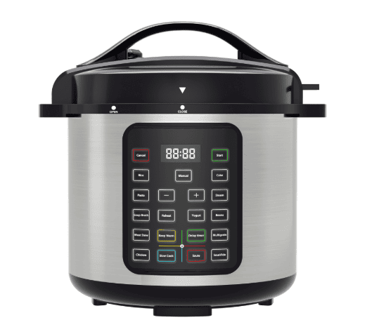 9 In 1 Electric Pressure Cooker, Warmer & Sterilizer, Saute, Slow Cooker, Rice Cooker, Multi-Functional Smart Pot (Option: Stainless Steel Big)